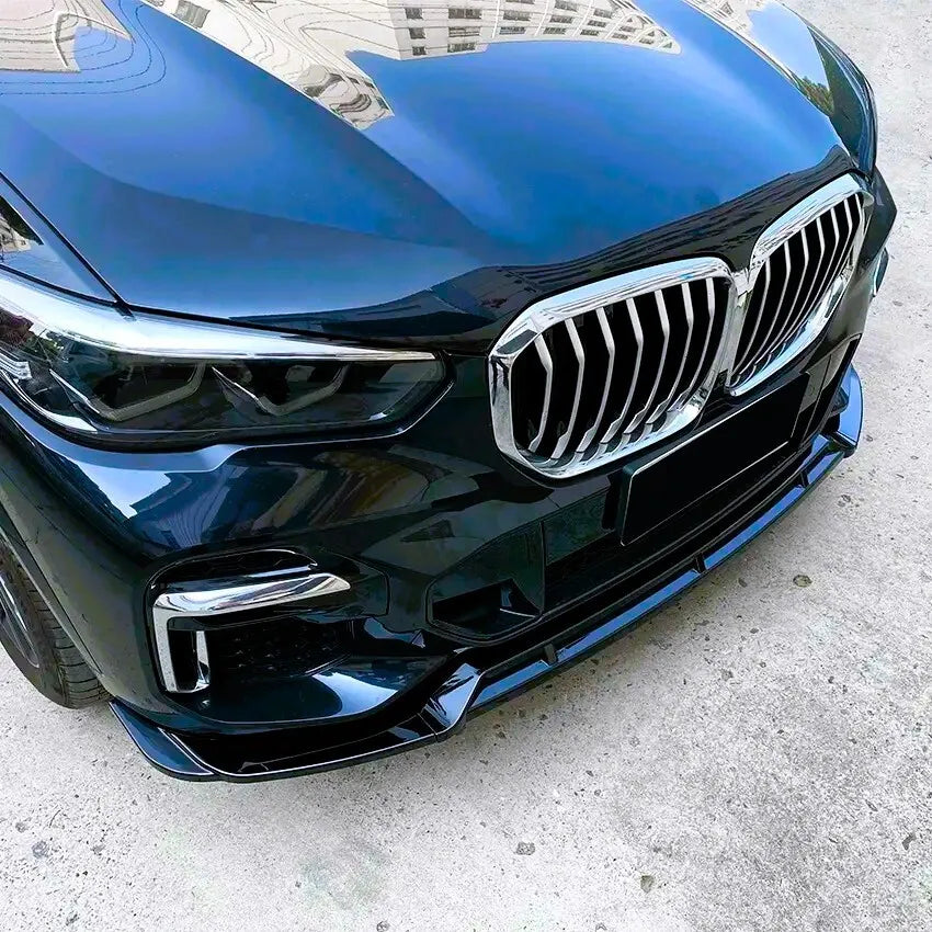 BMW X5 G05 PRE-LCI Gloss Front Splitter 2018-2022 Gloss Black