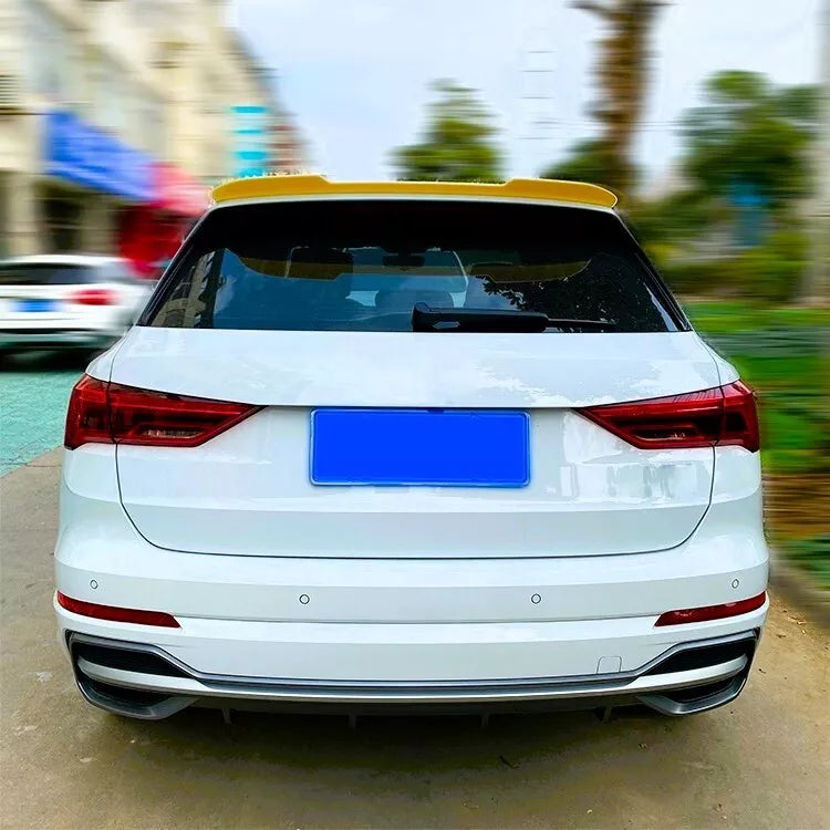 Audi Q3 Car Rear Roof Spoiler SQ3 RSQ3 SUV 4X4 2018-2024 Gloss Black