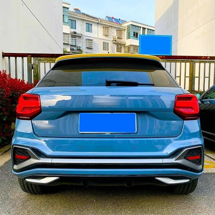 Audi Q2 Car Rear Roof Spoiler SQ2 SUV 4X4 2016-2024 Gloss Black