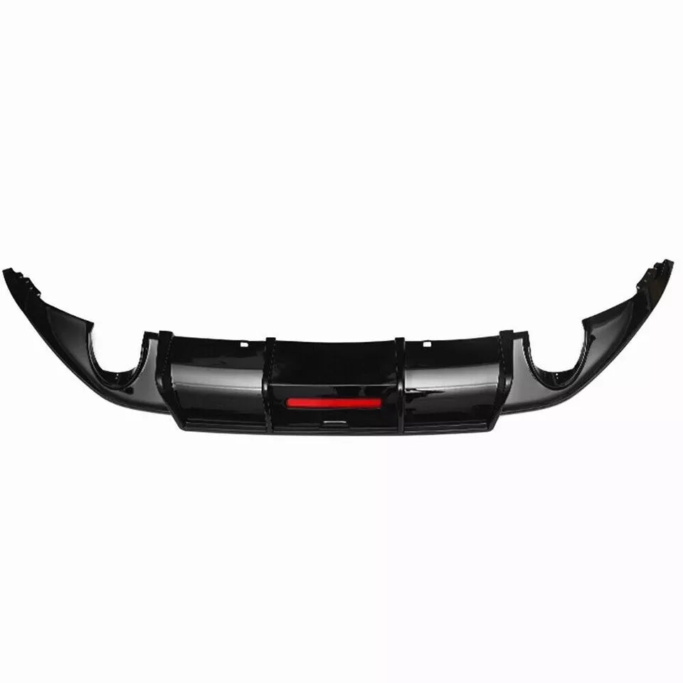 VW Golf MK7.5 Car Rear Spoiler 2016-2020 With LED Carbon Fibre