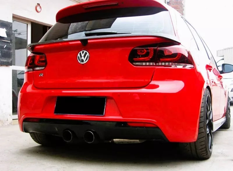 VW Golf MK6 TD GTI R20 TSI TDI Car Rear Spoiler 2008-2013 Gloss Black