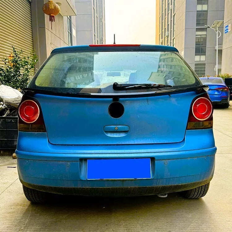 VW Polo MK4 9N Car Rear Mid Spoiler 2001-2009 Gloss Black