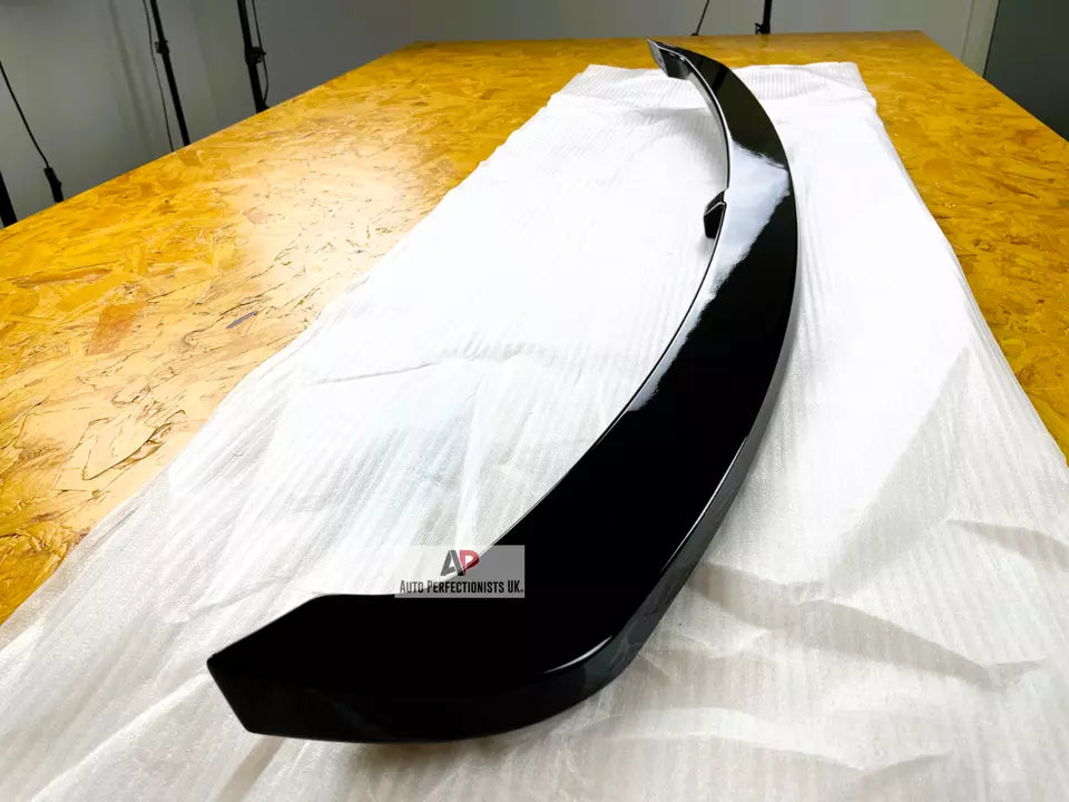 VW Polo MK4 9N Car Rear Mid Spoiler 2001-2009 Gloss Black