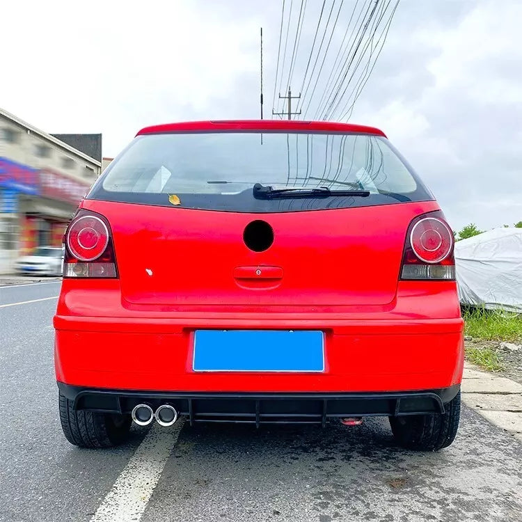 VW Polo MK4 9N Car Rear Spoiler 2001-2009 GTI Style Gloss Black