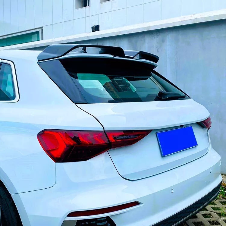 Audi A3 S3 RS3 Sportback Car Rear Roof Spoiler 2020-2024 Gloss Black