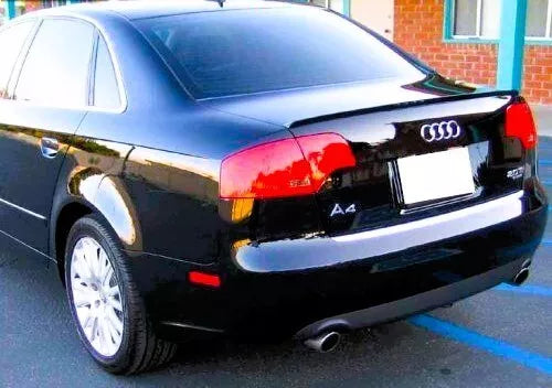 Audi A4 S4 RS4 B7 Saloon Car Rear Spoiler 2004-2008 Gloss Black