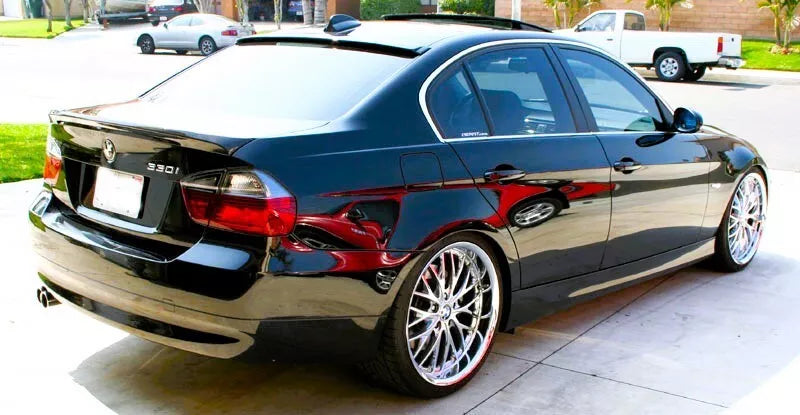 BMW 3 Series Car Rear Roof Spoiler M3 E90 2004-2012 Gloss Black