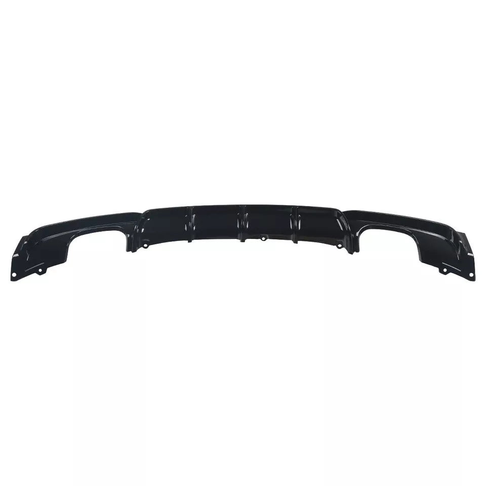 BMW 3 Series F30 F31 Car Rear Spoiler Quad Exhaust 11-19 Gloss Black