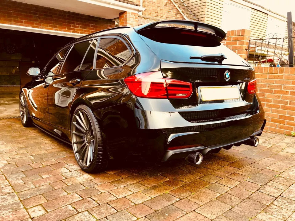 BMW 3 Series F31 Estate Car Rear Roof Spoiler 2011-2019 Gloss Black