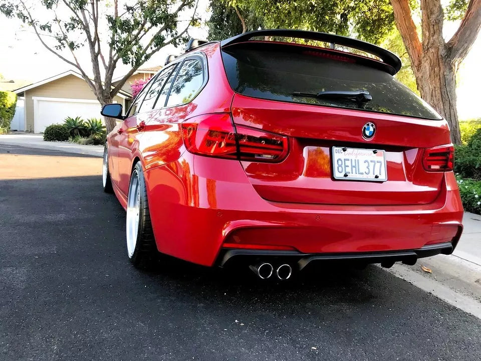 BMW 3 Series F31 Estate Car Rear Roof Spoiler 2011-2019 Gloss Black