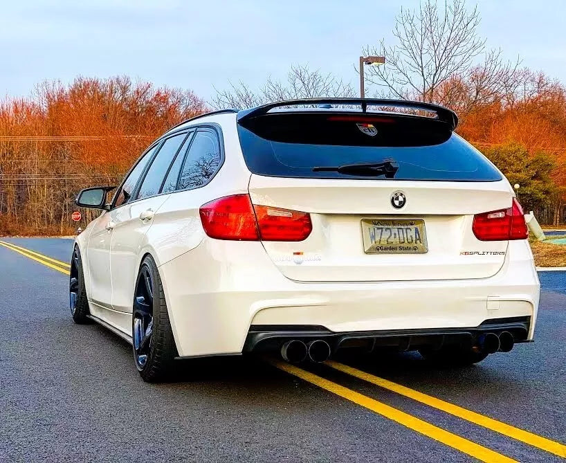 BMW 3 Series F31 Estate Car Rear Roof Spoiler 2011-2019 Gloss Black