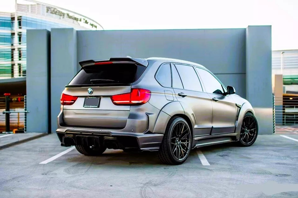 BMW X5 F15 X5M Car Rear Mid Spoiler 2013-2018 Gloss Black