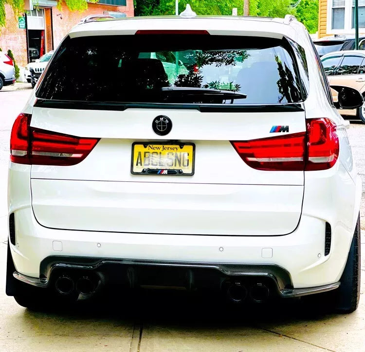 BMW X5 F15 X5M Car Rear Mid Spoiler 2013-2018 Gloss Black