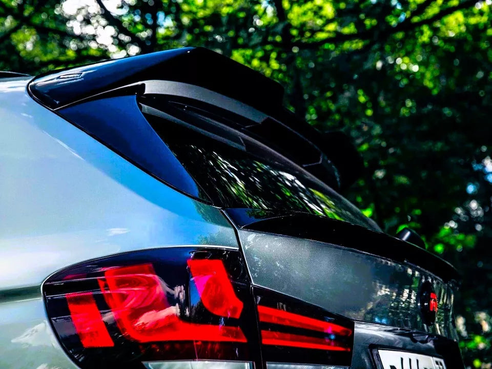 BMW X5 F15 X5M Car Rear Mid Spoiler 2013-2018 Gloss Black