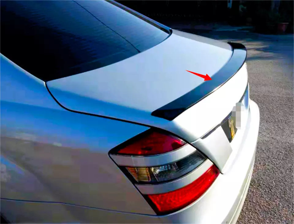 Mercedes S Class W221 Car Rear Spoiler 2005-2013 Gloss Black
