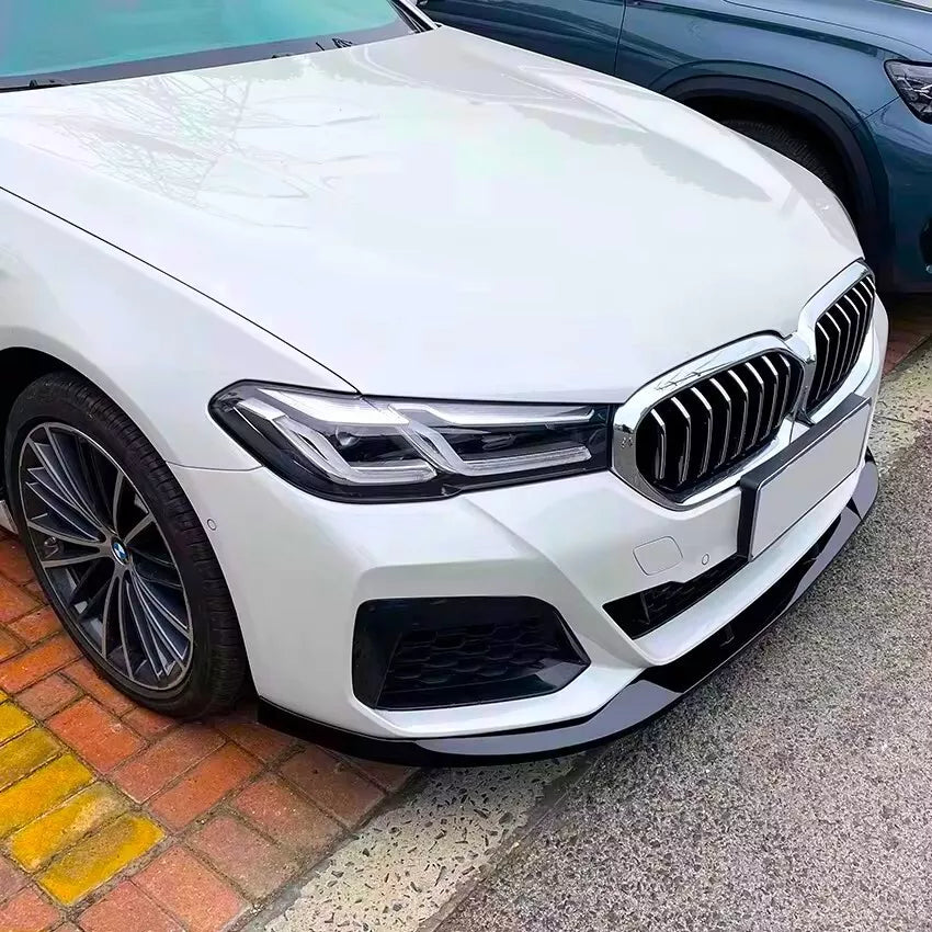 BMW 5 Series G30 G31 LCI Front Splitter 2021-2024 Gloss Black