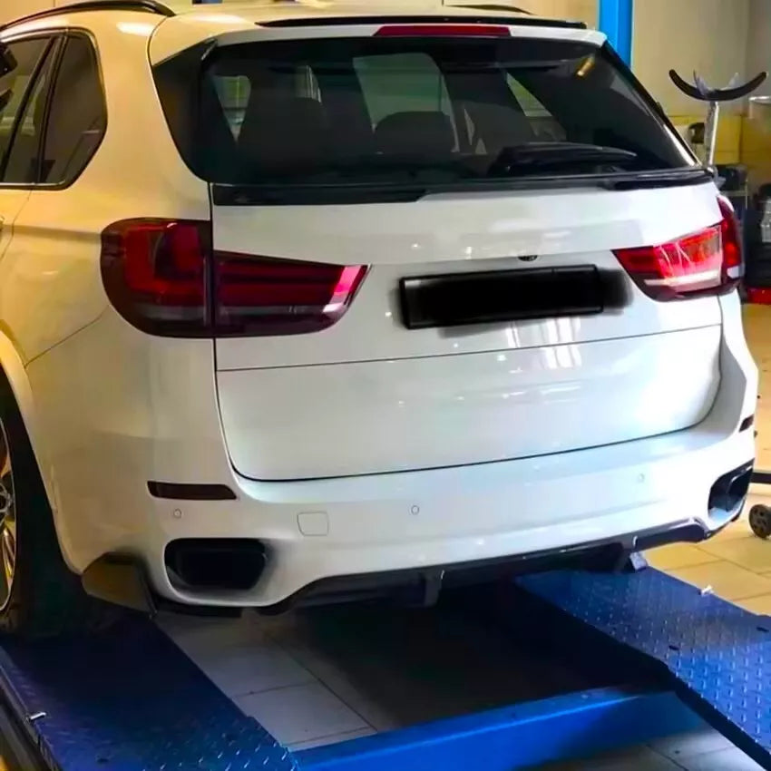 BMW X5 F15 Rear Diffuser Lip Valance Bumper 2013-2018 Carbon Fibre