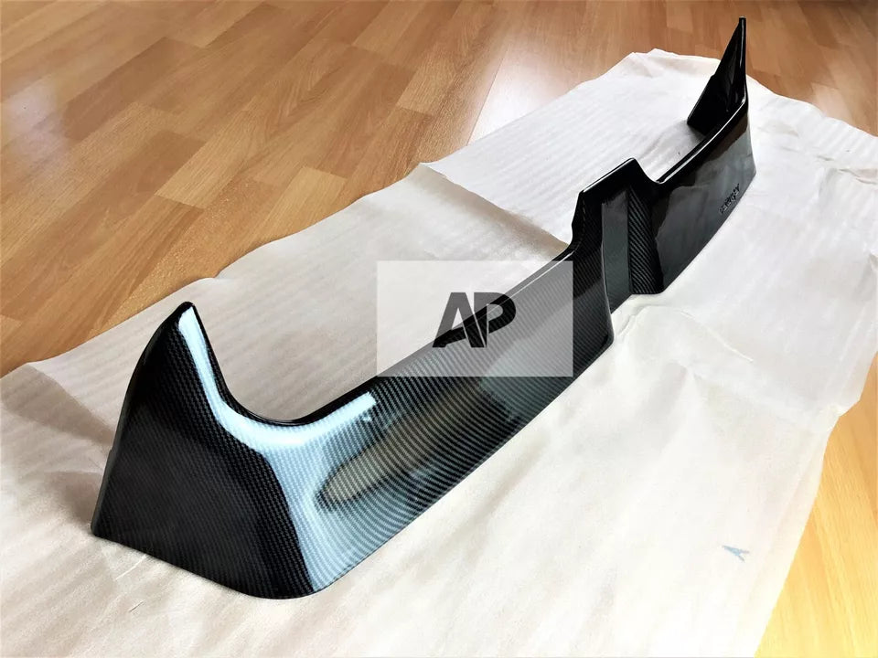 VW Polo Car Rear Roof Spoiler MK4 9N 2001-2009 Carbon Fibre