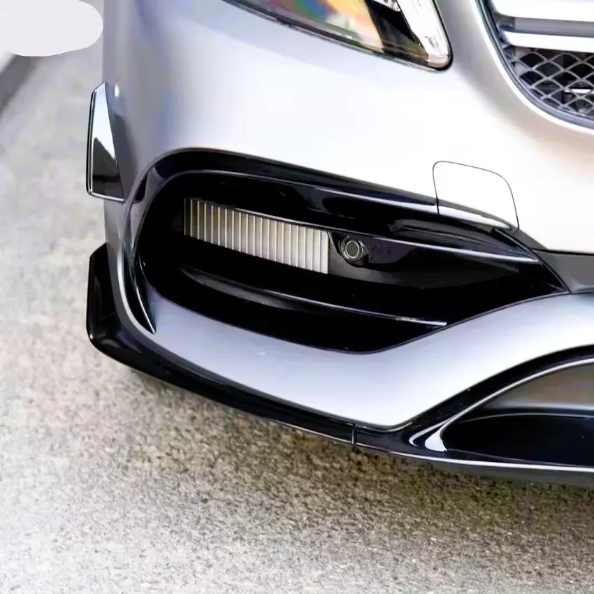 Mercedes A Class W176 A35 A45 Front Splitter 2016-2018 Gloss Black