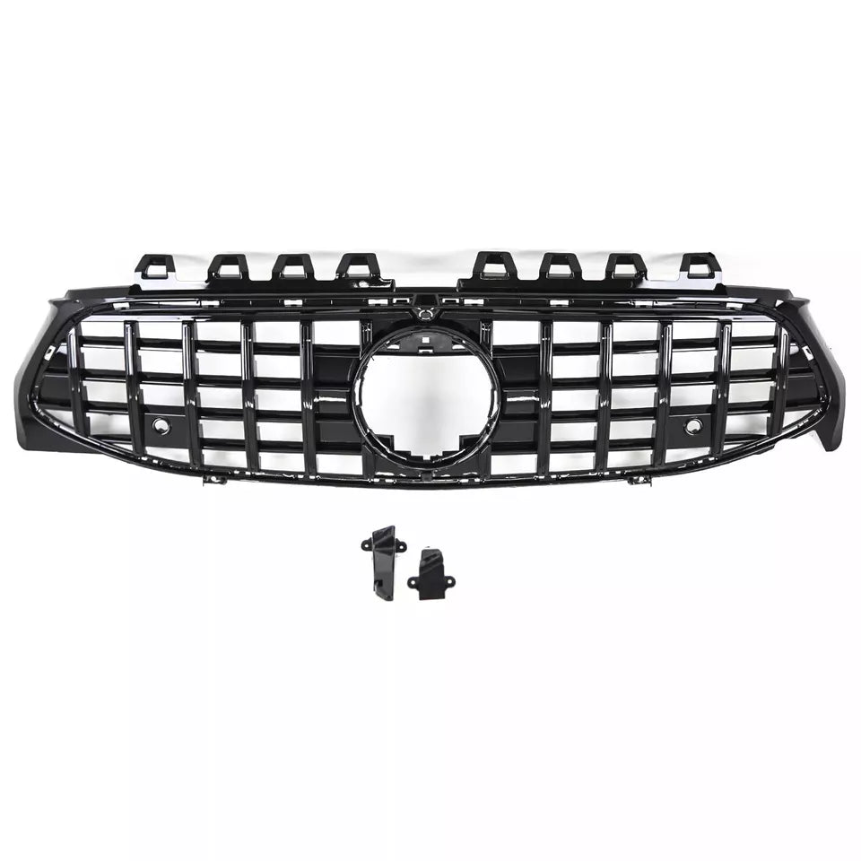 Mercedes CLA Class Front Panamericana GT Grille 2019-2024 Gloss Black