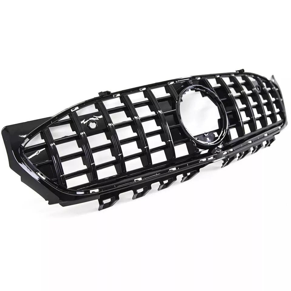 Mercedes CLA Class Front Panamericana GT Grille 2019-2024 Gloss Black