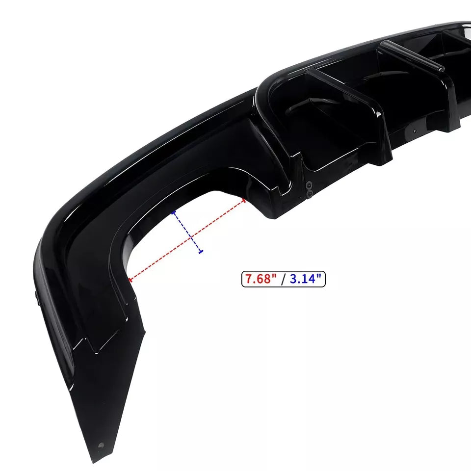 BMW 1 Series Coupe E82 Car Rear Spoiler 2007-2013 Gloss Black