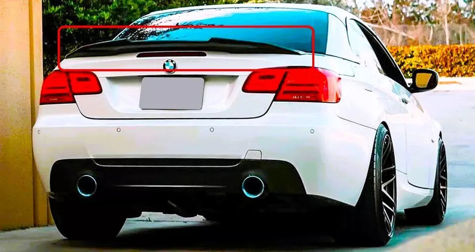 BMW 3 Series Convertible M3 E93 Car Rear Spoiler 2004-2012 Gloss Black