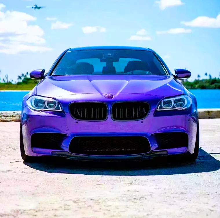 BMW M5 F10 Front Splitter 2010-2017 RKP Style Gloss Black