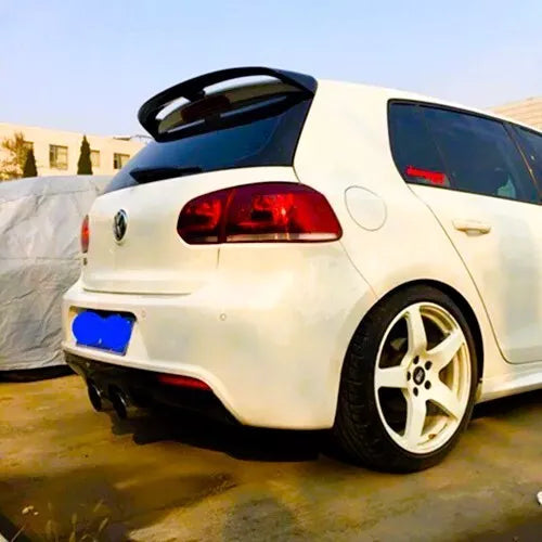 VW Golf MK6 TSI TDI GTI Car Rear Roof Spoiler 2008-2013 Gloss Black
