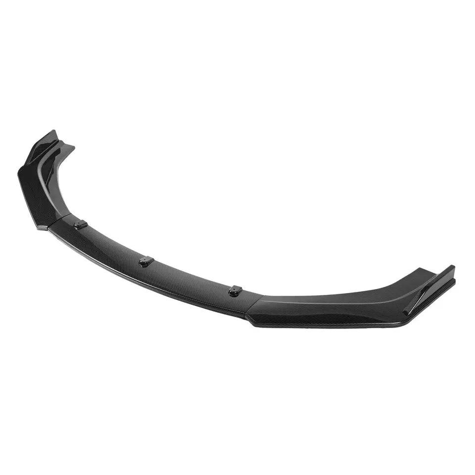 Audi A4 S4 S Line B9 Front Splitter 2017-2019 Gloss Black