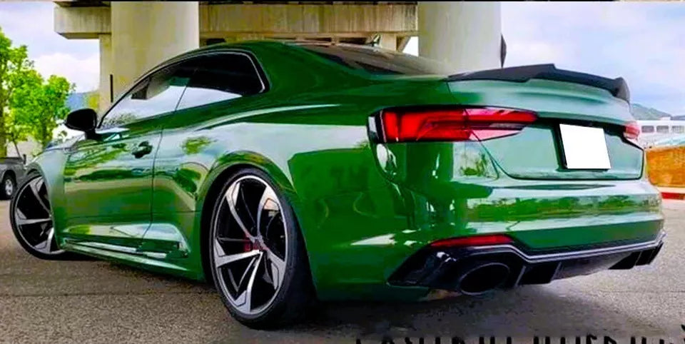 Audi A5 S5 RS5 B9 2 Door Coupe Car Rear Spoiler 2017-2024 Gloss Black