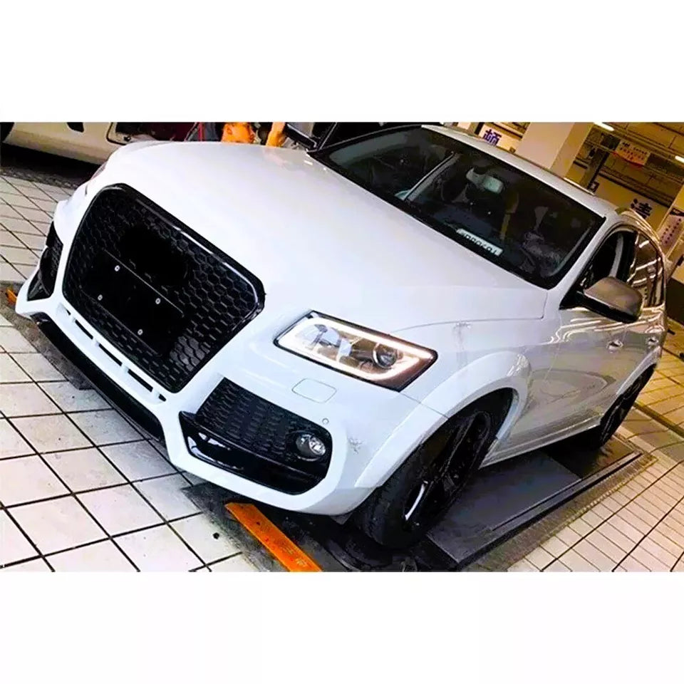 Audi Q5 SQ5 Front Main Honeycomb Mesh Grill 2013-2016 Gloss Black