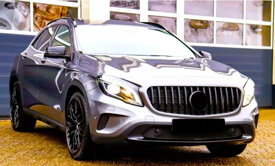 Mercedes GLA X156 Panamericana GT GTR Grille 2017-2019 Gloss Black
