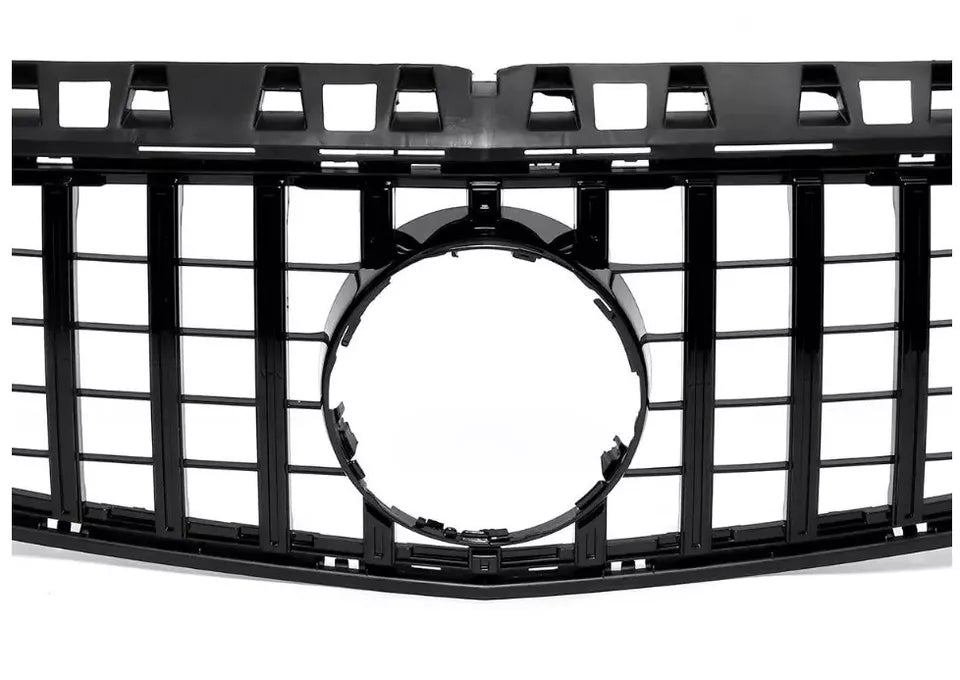 Mercedes A W176 Front Panamericana GT GTR Grill 2013-2015 Gloss Black