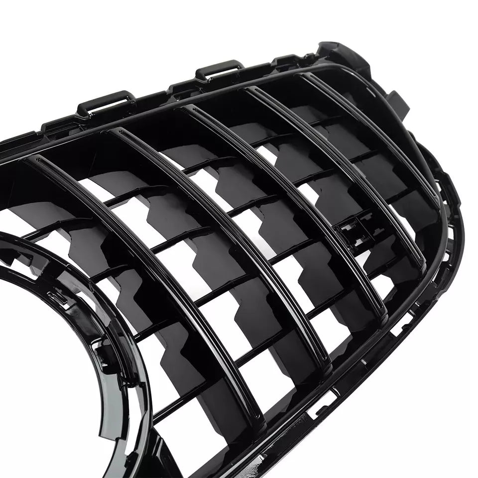 Mercedes C Class W205 Panamericana GT GTR Grill 2019-2021 Gloss Black
