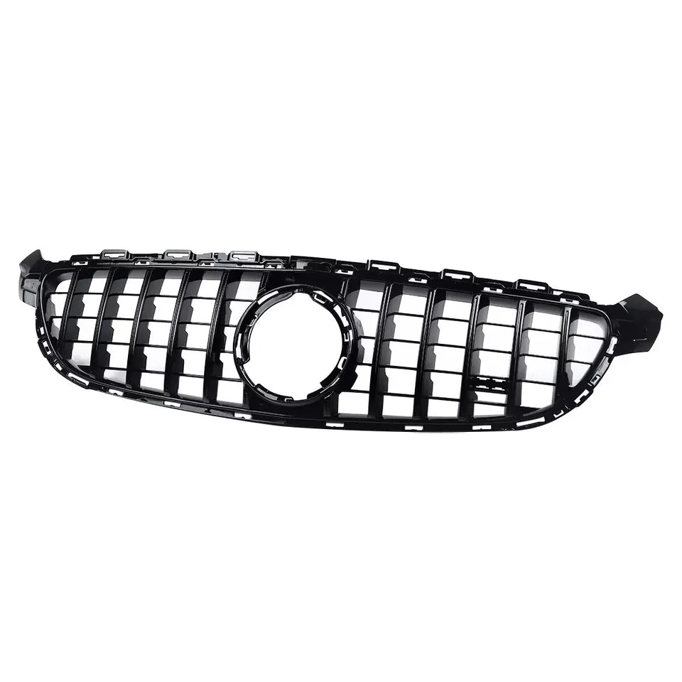 Mercedes C Class W205 Panamericana GT GTR Grill 2019-2021 Gloss Black