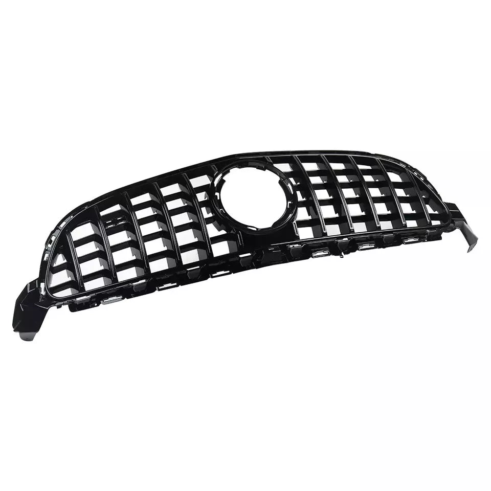 Mercedes C Class W205 Panamericana GT GTR Grill 2019-2021 Gloss Black