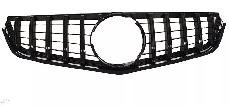 Mercedes E Class W207 Panamericana GT Grill 2009-2013 Gloss Black