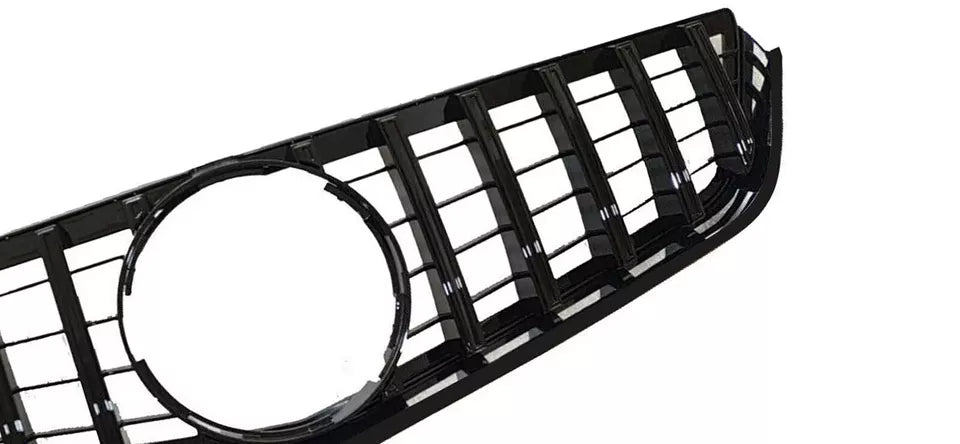 Mercedes E Class W207 Panamericana GT Grill 2009-2013 Gloss Black
