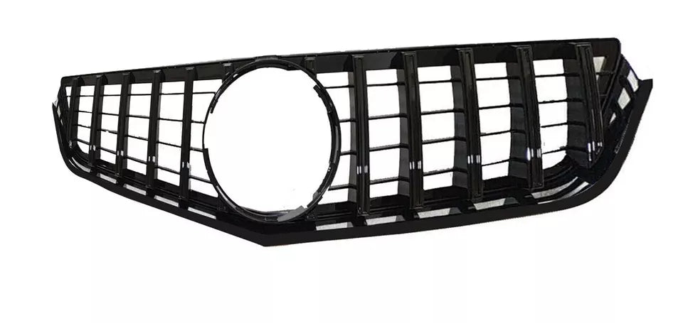 Mercedes E Class W207 Panamericana GT Grill 2009-2013 Gloss Black