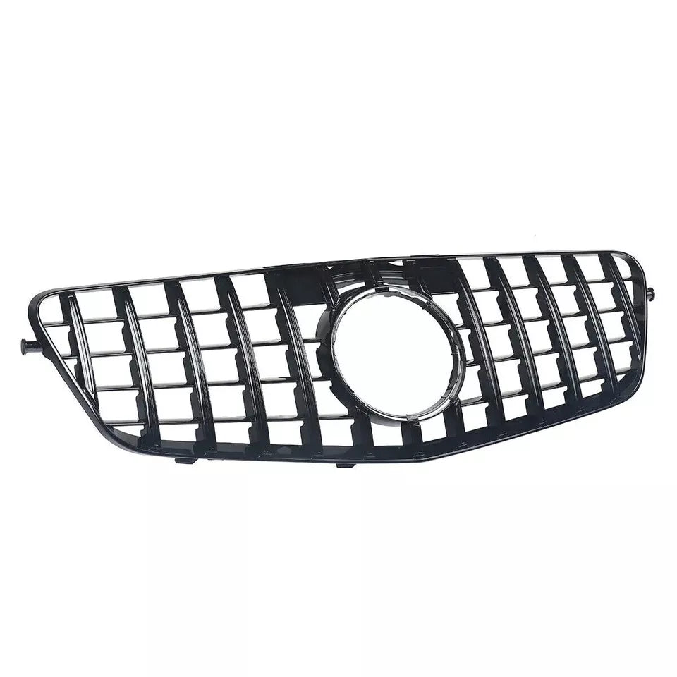 Mercedes E Class W212 Panamericana GT GTR Grill 2009-2013 Gloss Black