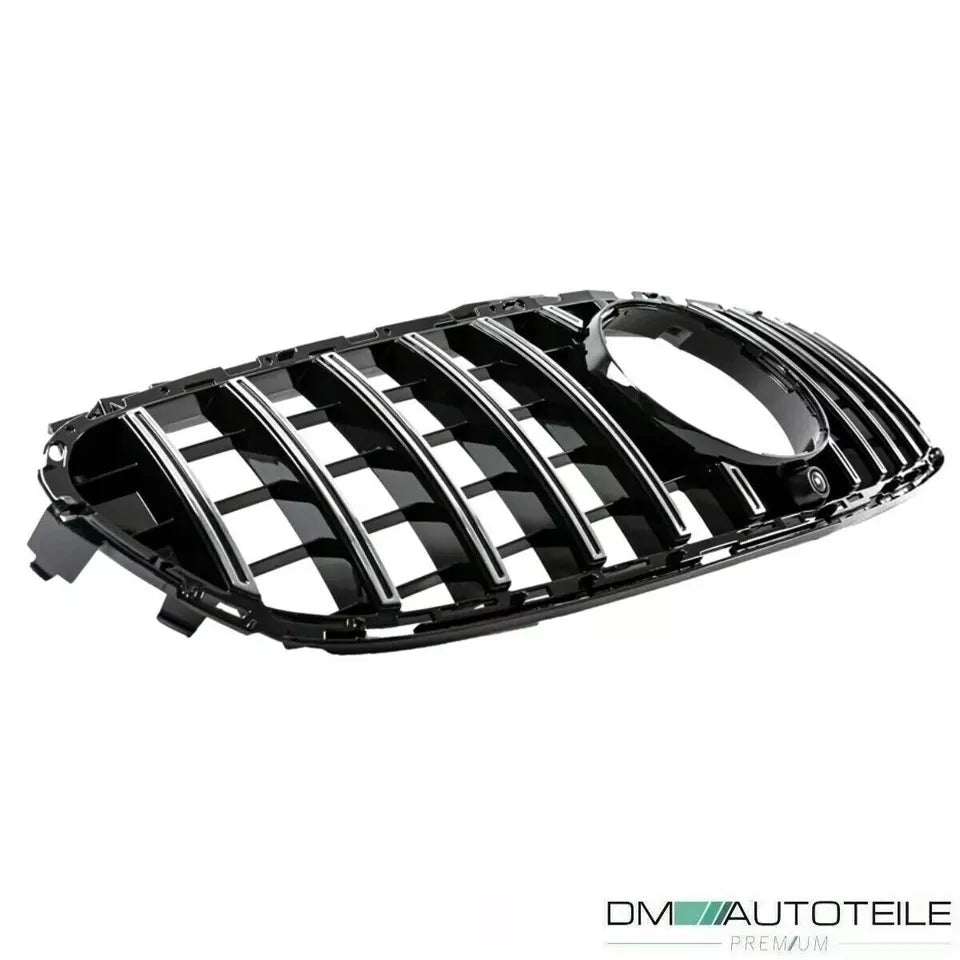 Mercedes E Class W212 Panamericana GT GTR Grill 2013-2016 Gloss Black
