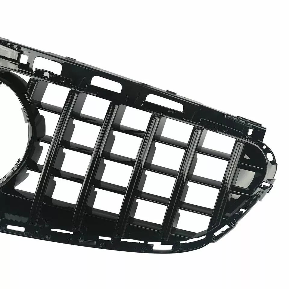 Mercedes E Class W212 Panamericana GT GTR Grill 2013-2016 Gloss Black