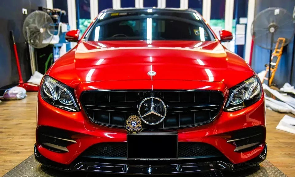 Mercedes E Class W213 S213 C238 Front Grill 2016-2019 Gloss Black