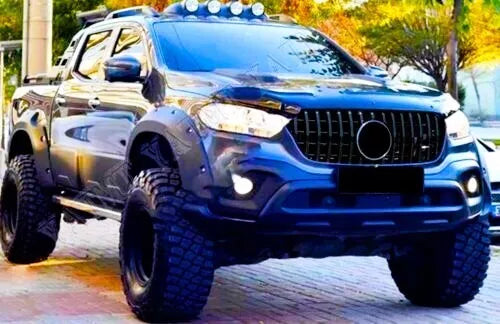 Mercedes X Class BR470 Panamericana GT Grill 2015-2019 Gloss Black