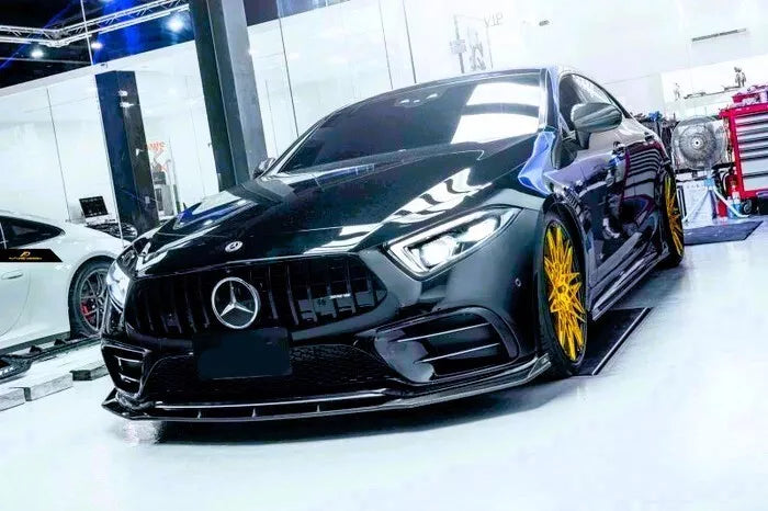 Mercedes CLS Class W257 Panamericana GT Grill 2018-2024 Gloss Black