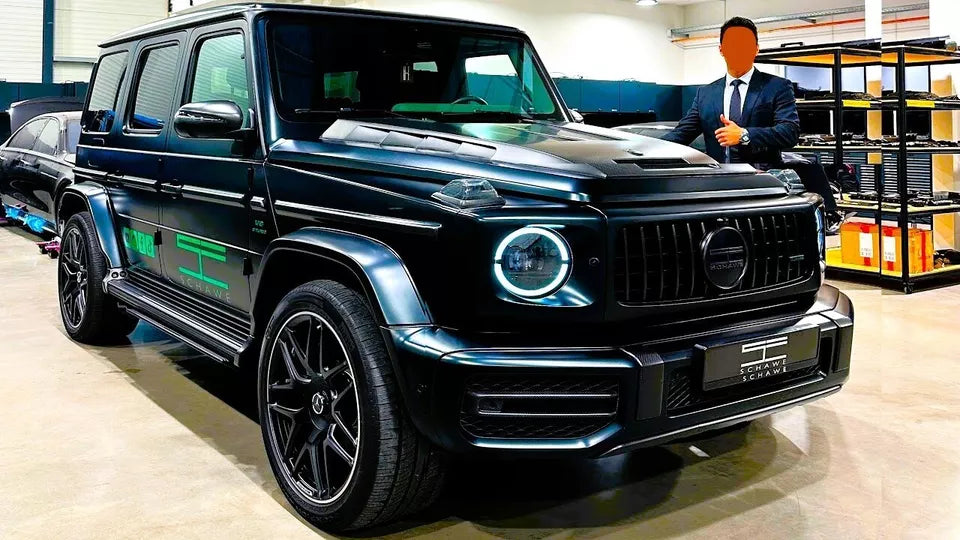 Mercedes G Wagon W464 Panamericana GT Grill 2019-2024 Gloss Black