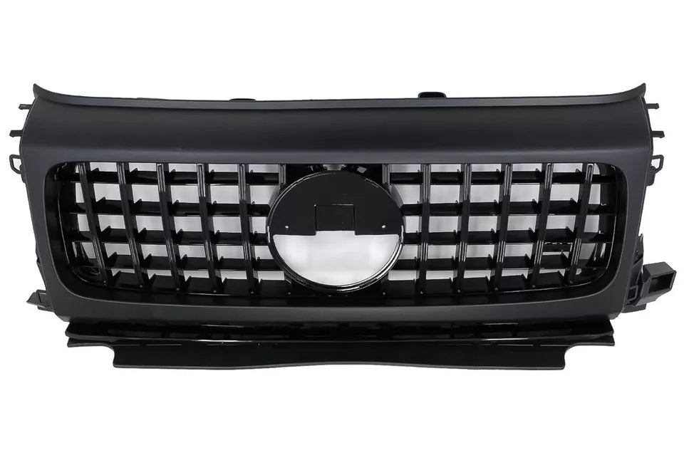 Mercedes G Wagon W464 Panamericana GT Grill 2019-2024 Gloss Black