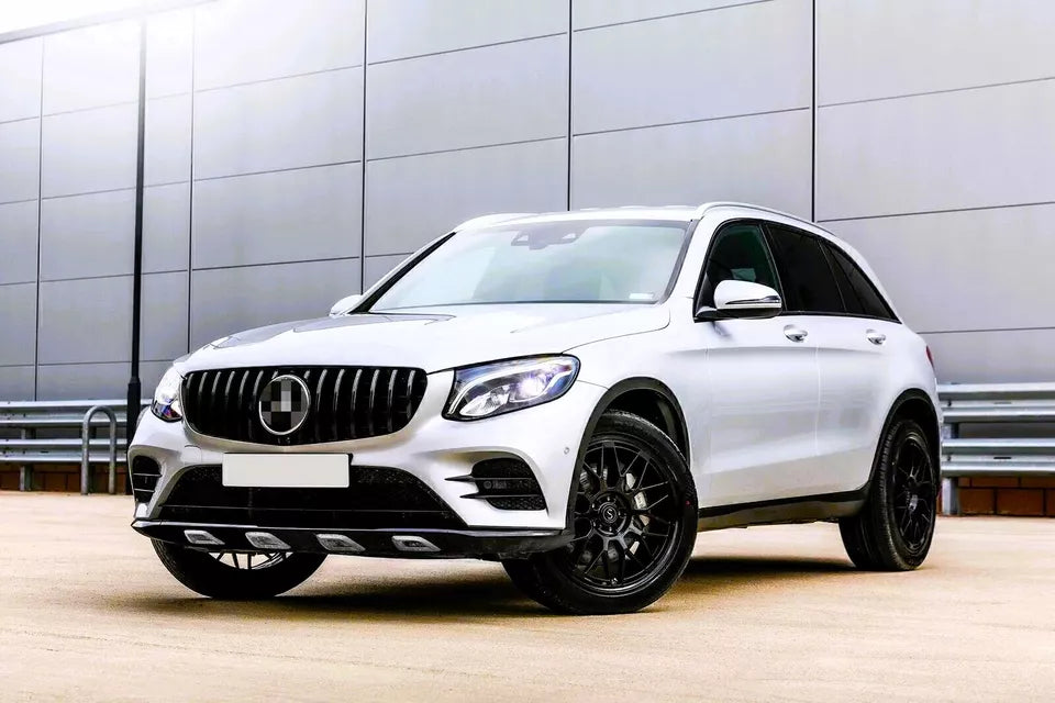 Mercedes GLC W253 Panamericana GT GTR Grill 2015-2019 Gloss Black
