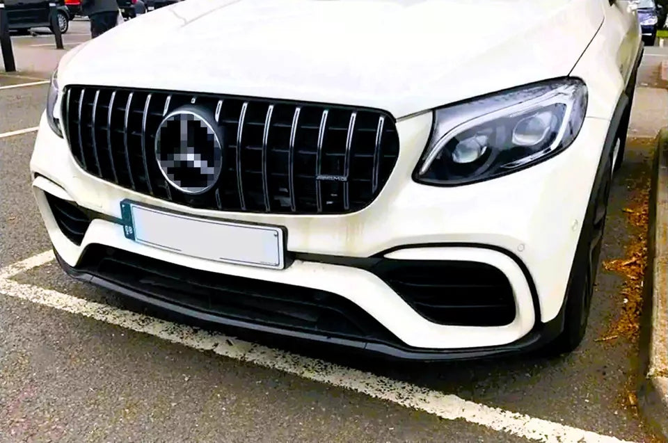 Mercedes GLC W253 Panamericana GT GTR Grill 2015-2019 Gloss Black